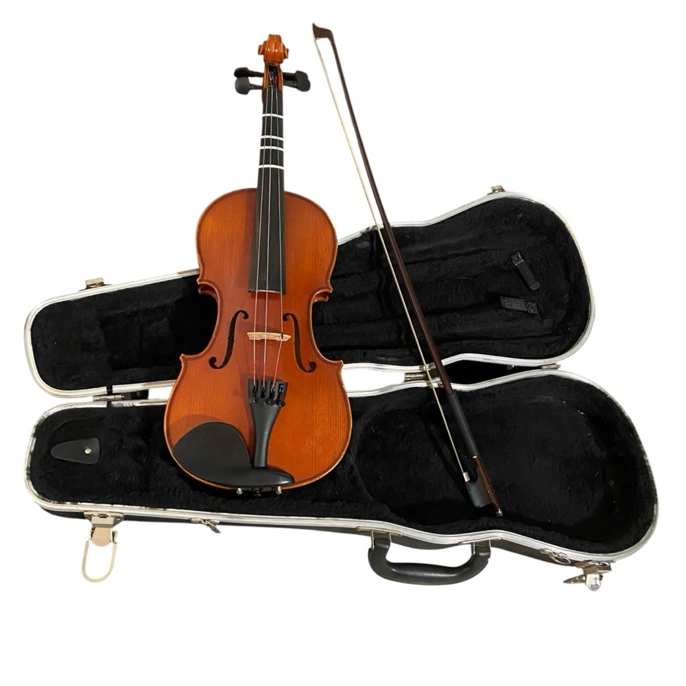 Eastman Strings Strobel ML-80 Violin w/ Hardcase, Glasser Bow, Strings & Rosin